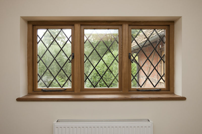 bespoke leaded glass windows.